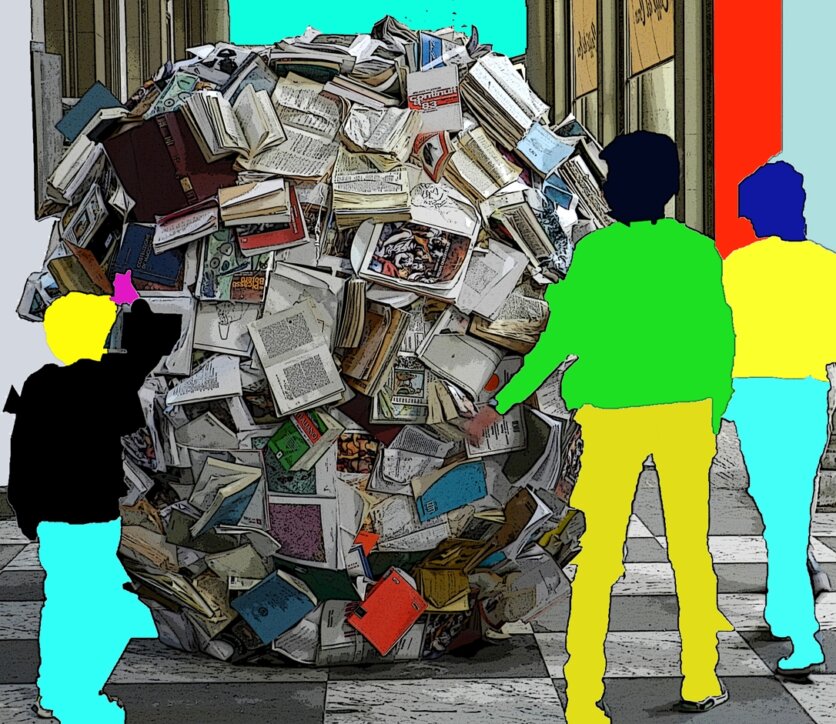 Trucchi per un libro.