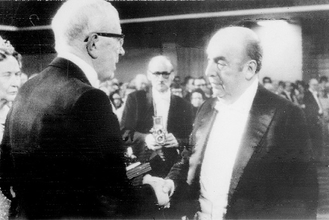 Nobel per la poesia a Neruda