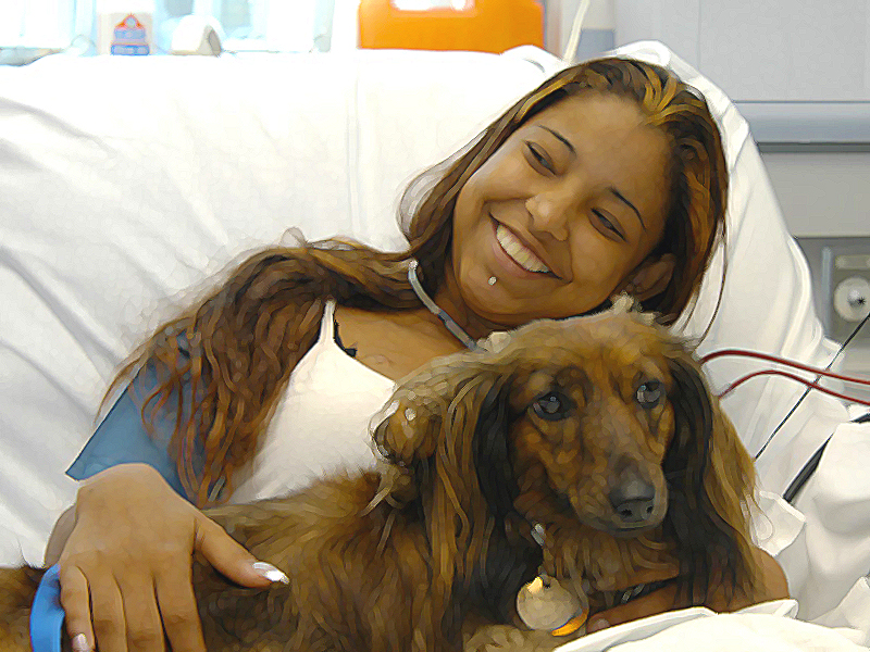 pet therapy in ospedale