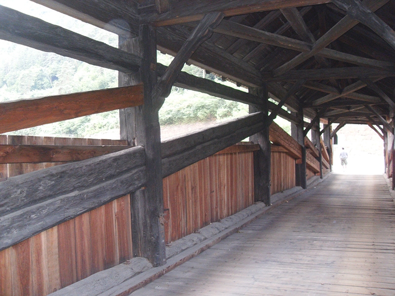 ponti in legno coperti