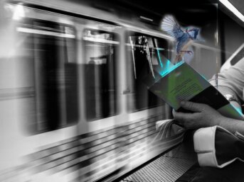 La poesia “viaggia” anche nella mètro