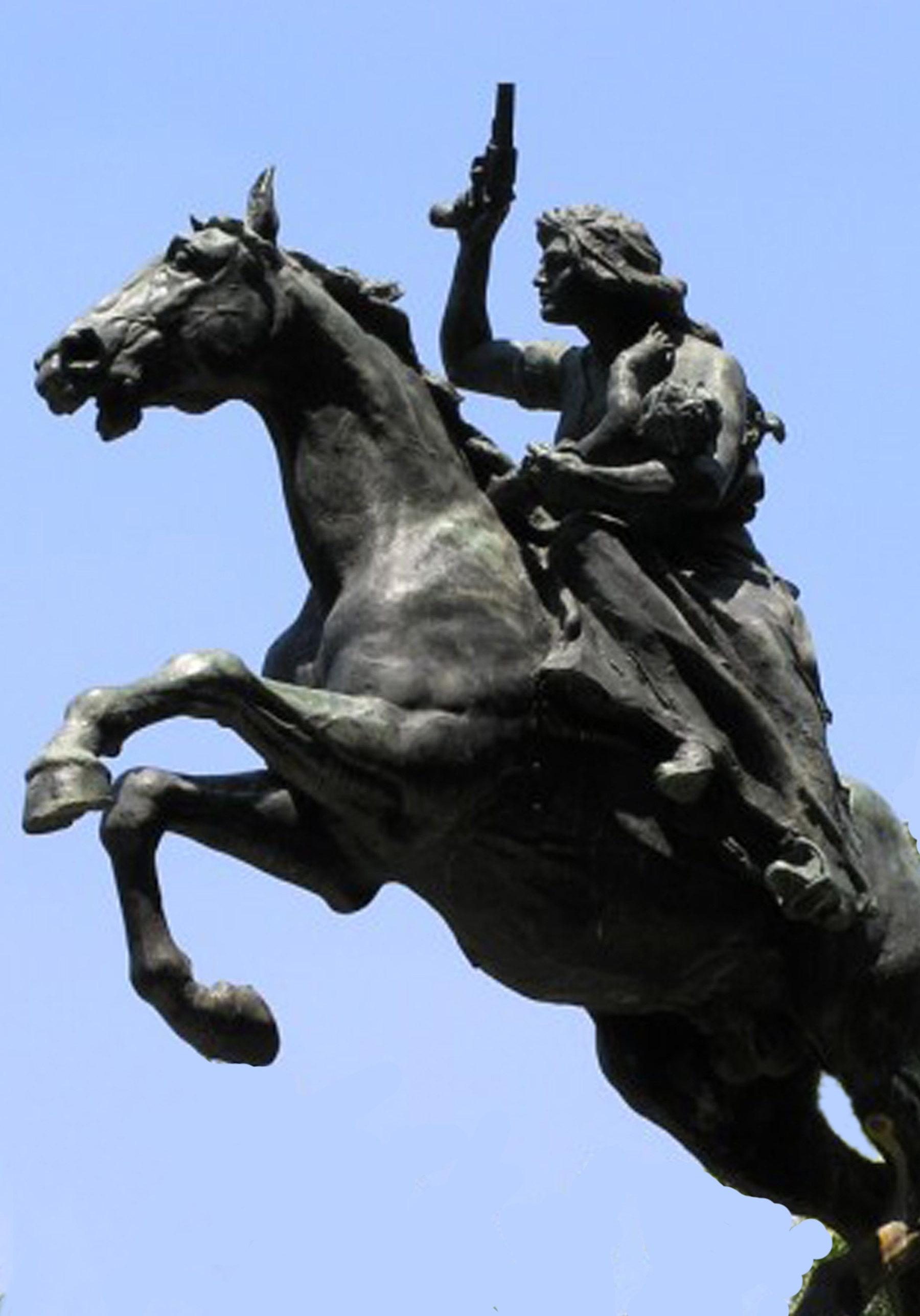 Anita Garibaldi, Monumento a Roma