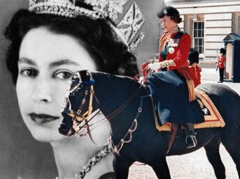 La regina Elisabetta d'Inghilterra