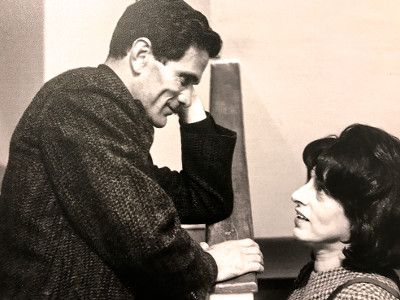 Pasolini e Anna Magnani