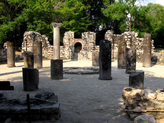 Albania Butrinto, sito archeologico al confine con la Grecia