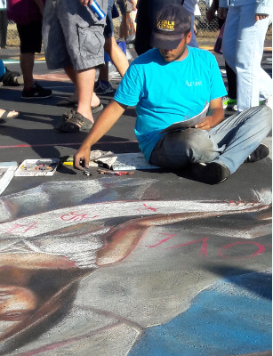Arte dei madonnari: Chalk Festival Florida