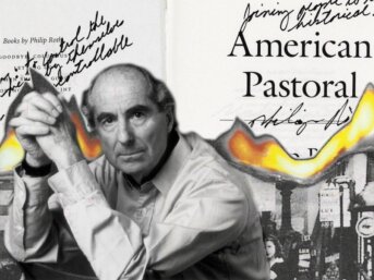 Philip Roth “smascherato” tra il bianco e il nero della sua grafia