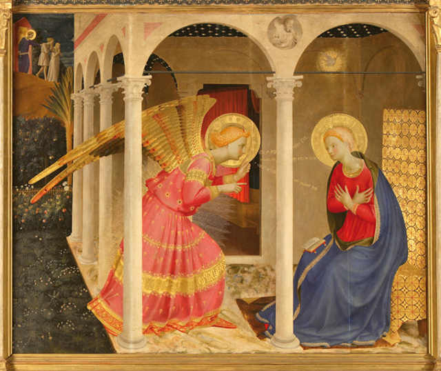 Beato Angelico, Annunciazione Museo diocesano, Cortona