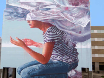 Fintan Magee street artist australiano