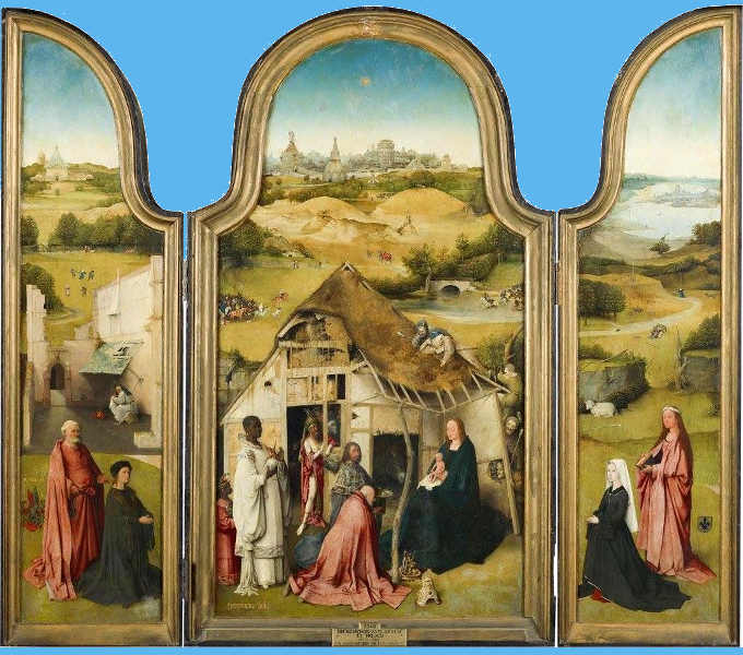 Trittico dell’Adorazione dei Magi di Hieronymus Bosch