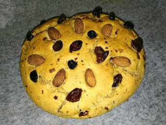 Pandolce integrale a basso indice glicemic