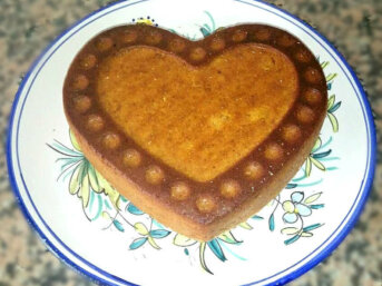 Cuore di semola integrale con albicocche, nocciole e cocco