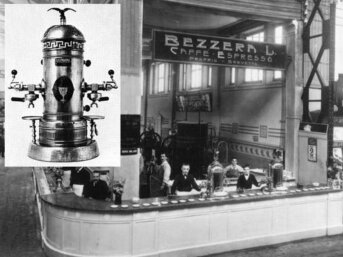La macchina del caffè espresso