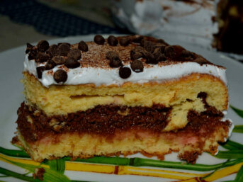 Torta alla nutella e caffe