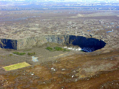 Canyon dell'Islanda: l'immenso canyon di Ásbyrgi 1