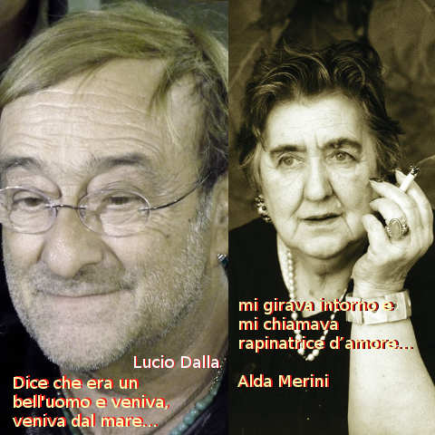Il Duetto tra Lucio Dalla e Alda Merini, musica e poesia