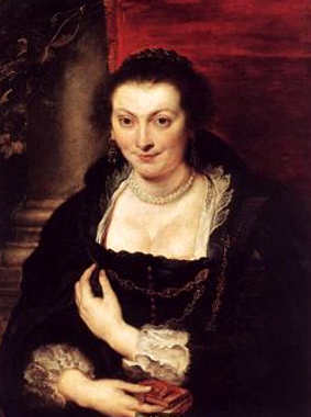 Il rosso carminio nell’arte, 2 ritratto di Isabella Brandt di Rubens 