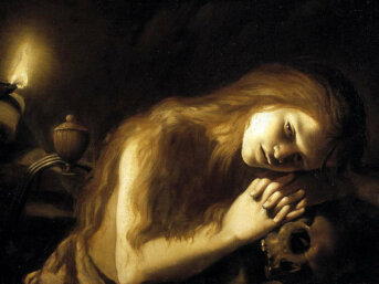 Trophime Bigot , il maestro della candela, magdalena penitente