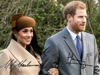 Firme principesche: Harry e Meghan Markle