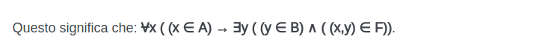 il teorema di Cantor 9 funzione F