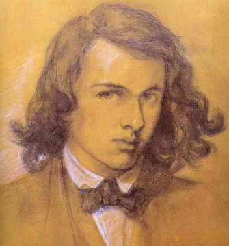 Autoritratto di Dante Gabriel Rossetti