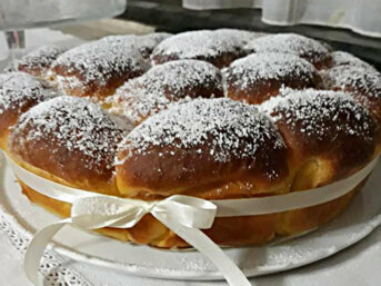 Ricetta Danubio dolce alla zucca (o pan brioche alla zucca)