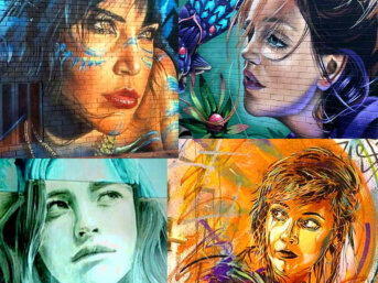10 volti di donne nella street art