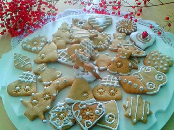 Biscotti pan di zenzero Gingerbread o Biscotti di Natale