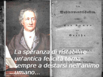 Le affinità elettive di Goethe: le frasi più belle del libro