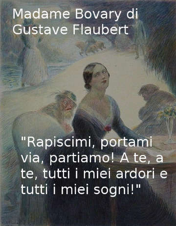 Le frasi di Madame Bovary di Gustave Flaubert