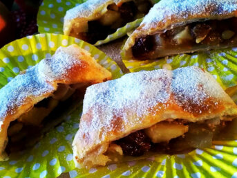 Strudel di mele con pasta sfoglia