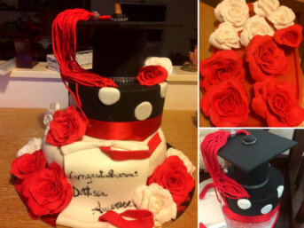 Torta di laurea senza glutine