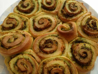 Torta di rose soffice senza burro salata