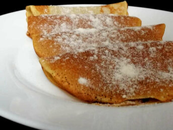 Crêpes senza glutine a ridotto indice glicemico