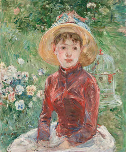 Gli Impressionisti in Italia Berthe Morisot Ragazza sull'erba