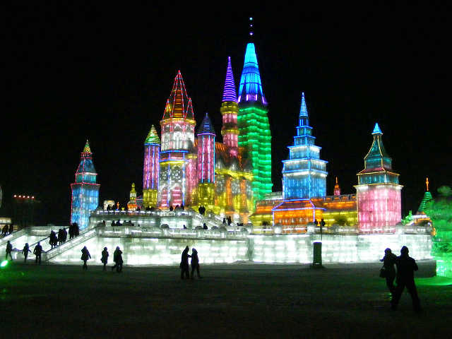 Al Il Festival del ghiaccio di Harbin