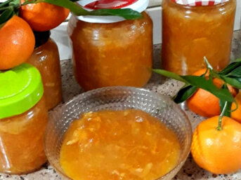 Marmellata di mandarini ricetta con la buccia fatta in casa