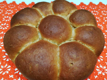 Pan brioche integrale senza burro