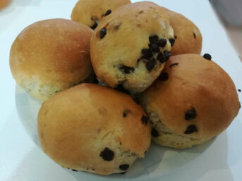 Pangoccioli fatti in casa con cioccolato fondente