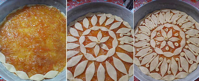 Preparazione Ricetta Crostata alla marmellata di mandarini