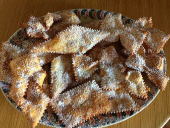Chiacchiere senza glutine di Carnevale