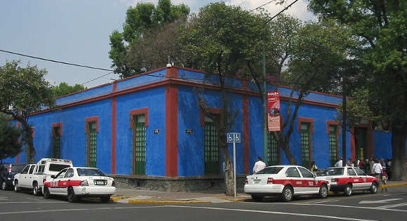 La casa Azul (casa blu) di Frida Kahlo