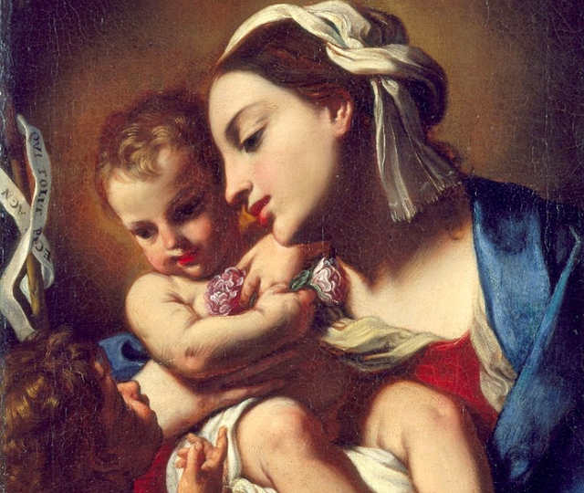 Elisabetta Sirani, Madonna col Bambino e San Giovannino