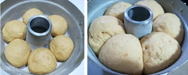 Preparazione Pan brioche alla ricotta senza burro integrale
