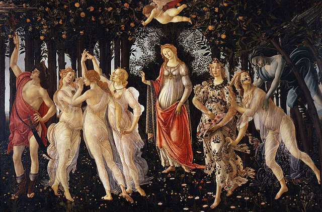 Quadri dedicati alla Primavera: Sandro Botticelli