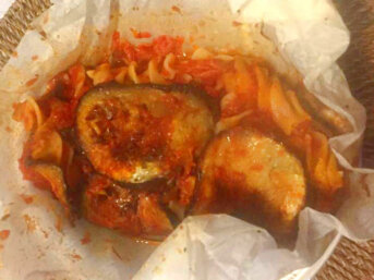 Pasta al Forno alla siciliana con melanzane