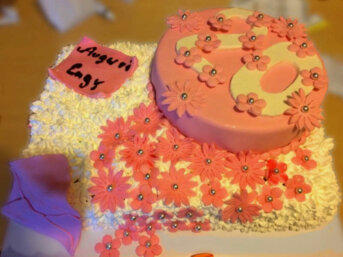 Torta di compleanno senza glutine