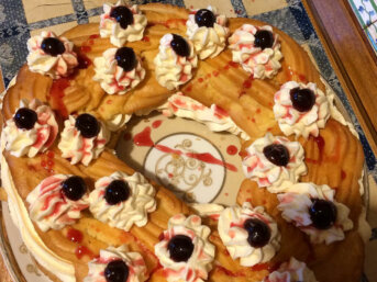 Zeppolone di San Giuseppe senza glutine e senza lattosio