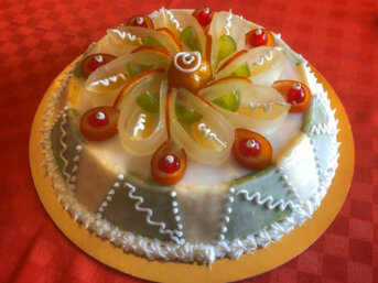 Cassata siciliana fatta in casa al Maraschino