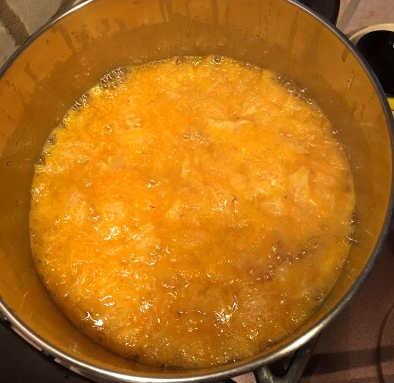 Preparazione Marmellata di mandarini senza buccia fatta in casa